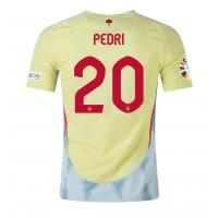 Maglie da calcio Spagna Pedri Gonzalez #20 Seconda Maglia Europei 2024 Manica Corta